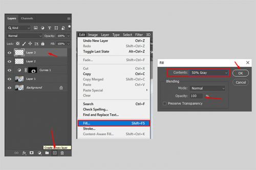 آموزش حذف چین و چروک لباس در فتوشاپ
